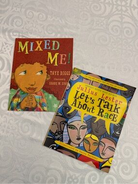 Let's Talk About Race & Mixed Me! 2 Colorful Children's Picture Books